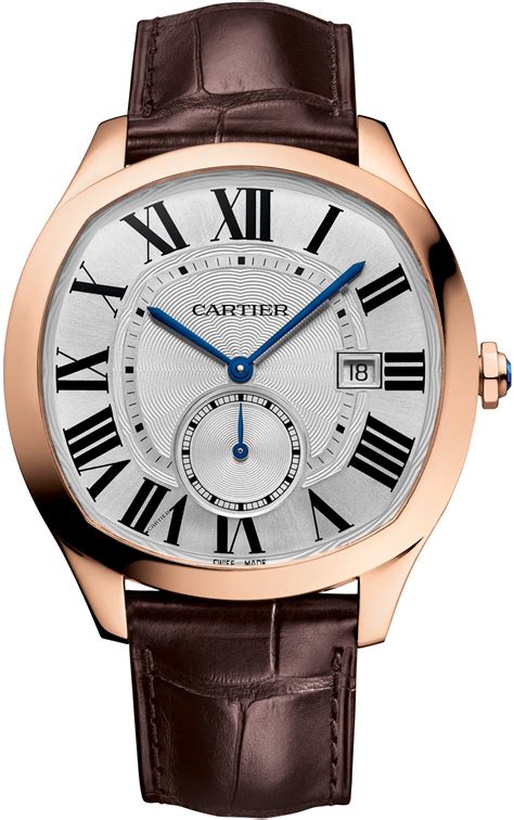 leather men's cartier watches|cheapest cartier men's watch.